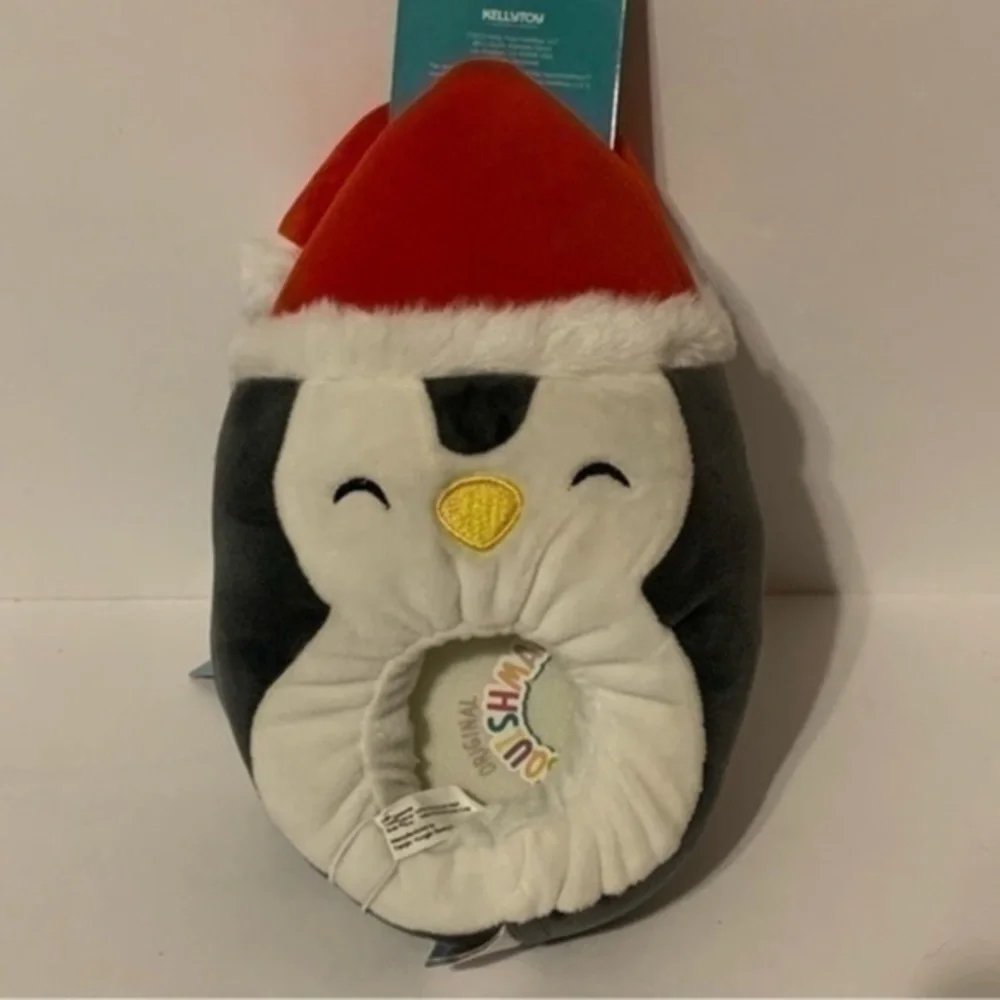 NWT. SQUISHMALLOWS Penguin Slippers